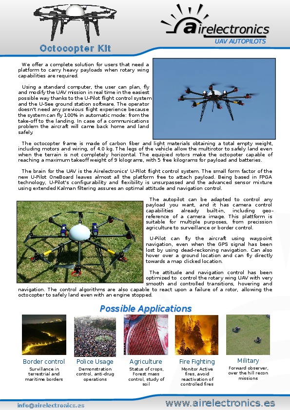 Brochure Octocopter